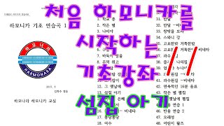 하모나라 --섬집아기 ---기초 강좌----트레몰로 하모니카 배우기 11