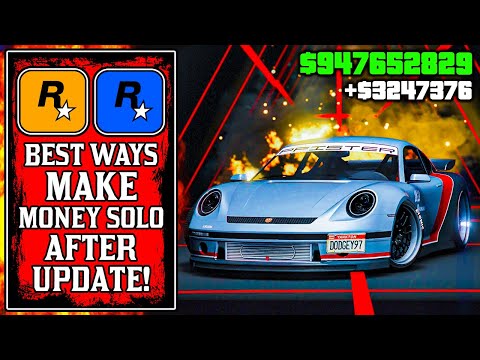 It's that easy… The BEST WAYS to make SOLO money after the UPDATE in GTA Online! (Fast money in GTA5)