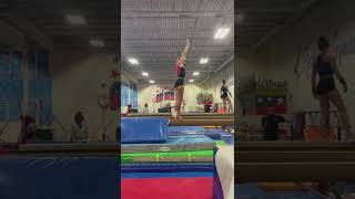 standing arabian on beam