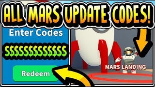 Roblox Treasure Hunt Simulator Mars Update Codes 2019 Videos - 