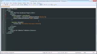 Events - JavaScript Basics Tutorial 8