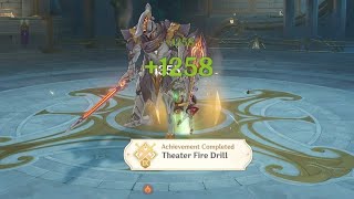 Challenger: Series IX Achievement Theater Fire Drill - Genshin impact 4.6