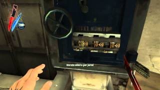 Dishonored Mission 07 - The Flooded District Sewer Safe and how to get the combination