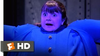 Willy Wonka & the Chocolate Factory - Violet Blows Up Like a Blueberry Scene (7/