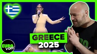 🇬🇷 GREECE EUROVISION 2025 REACTION! // Klavdia - Asteromáta