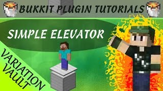 Simple Elevator | DESCRIPTION | Minecraft Bukkit Plugin