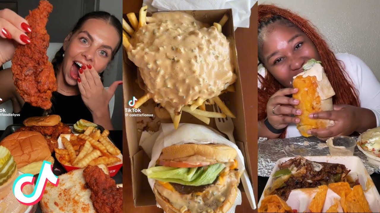 Tiktok Mukbang Compilation 3 Youtube
