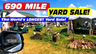 Highway 127 YARD SALE - AMAZING Finds at the World's LONGEST Yard Sale!