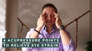 Acupressure for Eye Strain