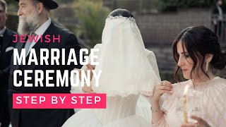 STEP BY STEP JEWISH MARRIAGE CEREMONY! FT my beautiful sister 💕 drop your questions in the comments!