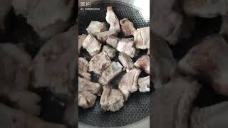 豆角排骨焖面排骨焖面家常菜自制豆角排骨焖面做法教程