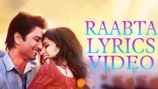 Raabta Title Song (LYRICS) | Deepika Padukone, Sushant Singh Rajput, Kriti Sanon | Pritam
