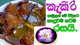 කැකිරි ඇබුලක්/kakiri curry by sanari with kitchen