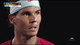 Nadal vs Federer - Australian Open 2014 SF Highlights