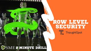 ThoughtSpot Row Level Security