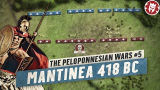 Battle of Mantinea 418 BC - Peloponnesian War 4K Animated DOCUMENTARY