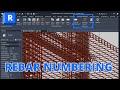 Revit Structure Rebar partitions and Numbering in Revit