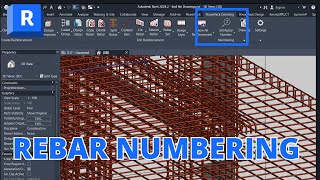 Revit Structure Rebar partitions and Numbering in Revit