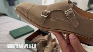 yearn shoemaker   double monk  Khaki Y07 last