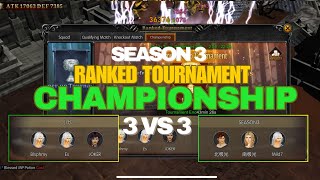 MU MONARCH SEA - Championship - 3vs3 - Ranked Tournament - Season 3 #mu #mumonarch