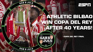 REACTION! Athletic Bilbao win their first title in 40 YEARS! | ESPN FC