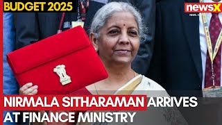 Nirmala Sitharaman Arrives at Finance Ministry | Investing in India's Tech Future: Drones \u0026 AI