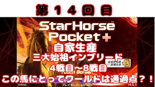 (スタポケ＋)三大始祖トリプルインブリード配合😆4戦目〜8戦目‼️いざ、三大始祖の元へ😁