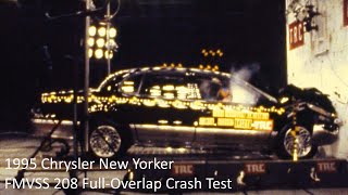 1994-1997 Chrysler New Yorker / LHS FMVSS 208 Full-Overlap Frontal Crash Test