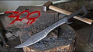 Forging a Spartan 300 Sword by Hand