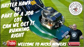 Hayter Hawk 41 Hunting and Surging Briggs and Stratton