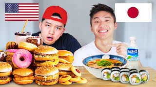 Eating 10,000 Calories in USA vs Japan