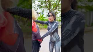 Spider-Man Model | Rescue Spider-Man Unbelievable Model That Is real GIANT SpiderMan 34 #shorts