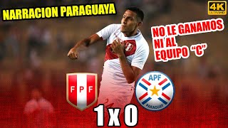 Perú 1 - 0 Paraguay | Narración Paraguaya - Amistoso Internacional 2022