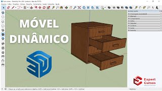 Móvel Dinâmico no SketchUp (com animação)