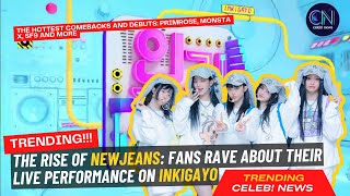 The Rise of NewJeans : Fans Rave About Their Performance on Inkigayo