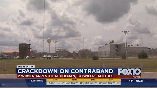 2 women arrested after ADOC identifies illegal contraband at Holman, Tutwiler