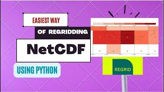 Regridding of netCDF Dataset using Python..!! #python #climate #dataset #xarray #coding