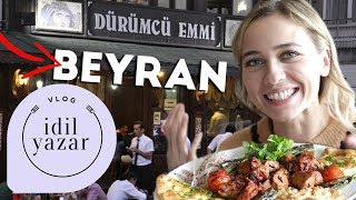 Dürümcü Emmi 'de Beyran İçiyorum ve Kebapları Deniyorum | VLOG | Yemek Videoları