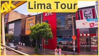 4K Lima Bus Tour | 2025 Highlights | Lima, Peru