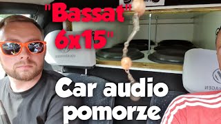 6x15'' Kicx head shot - VW Passat car audio