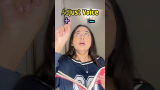 You Can Adjust Everyone’s Voice #funnyshorts #ytshorts #shorts