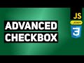 Advanced Custom Checkbox (CSS, jQuery) | Separate Label & Input in Checkbox