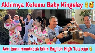 Akhirnya Ketemu Baby Kingsley English High tea vs indo high tea
