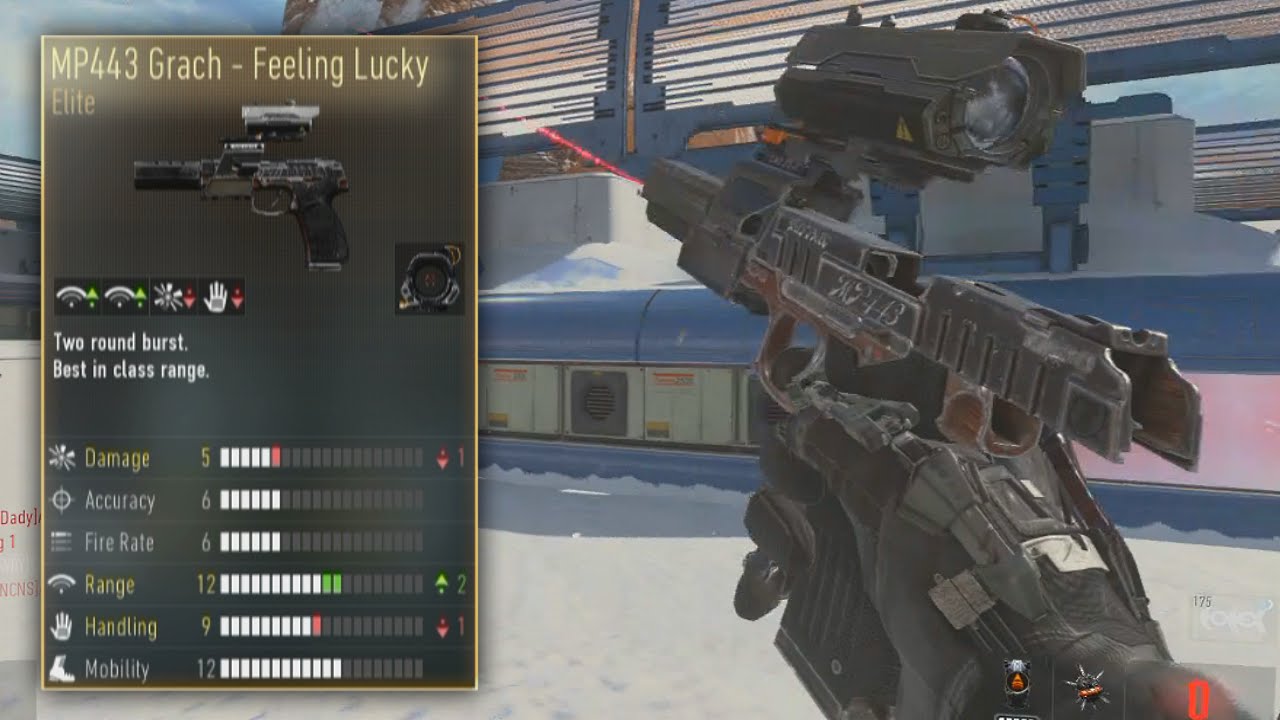 "MP443 Grach - Feeling Lucky" (Elite Weapons Of Advanced Warfare) - YouTube