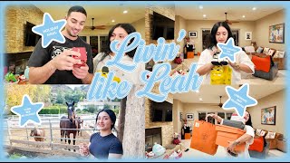 livin' like leah | holiday haul with miguel ! : )