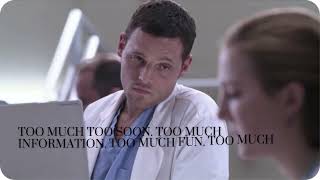 Grey's anatomy season 2 Episode 10: Meredith motivational talk :MUCH TOO MUCH