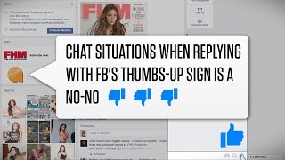 8 Situations Where The Use Of FB's Thumbs-Up Sign Will Absolutely Get You Unfriended