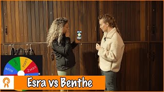 Esra en Benthe doen de kleuren challenge | PaardenpraatTV