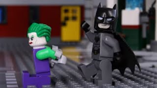 LEGO Batman Arrests Joker STOP MOTION LEGO Batman Batmobile Speed Build | LEGO Batman | Billy Bricks