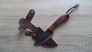 Шкурник из рапида Р9.Шкурный нож из мехпилы.Быстрорез P9 Rapid Skinner. Selfish knife.